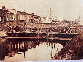 Устройство перевода через Водоотводный канал (1908 год).